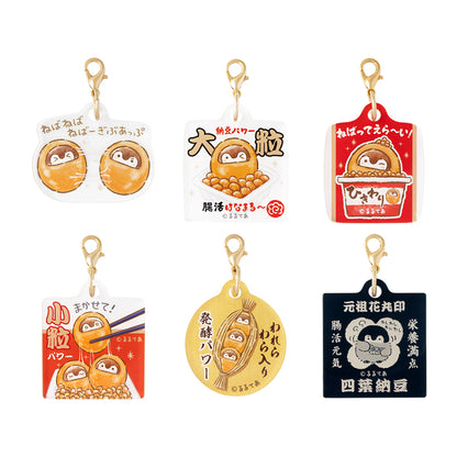 Koupen-chan I've become natto Trading acrylic charms (6 types in total)