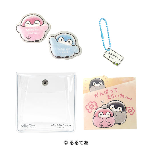 Koupen-chan Finger puff (K04 Mizuiro)Koupen-chan・PinkKoupen-chan）