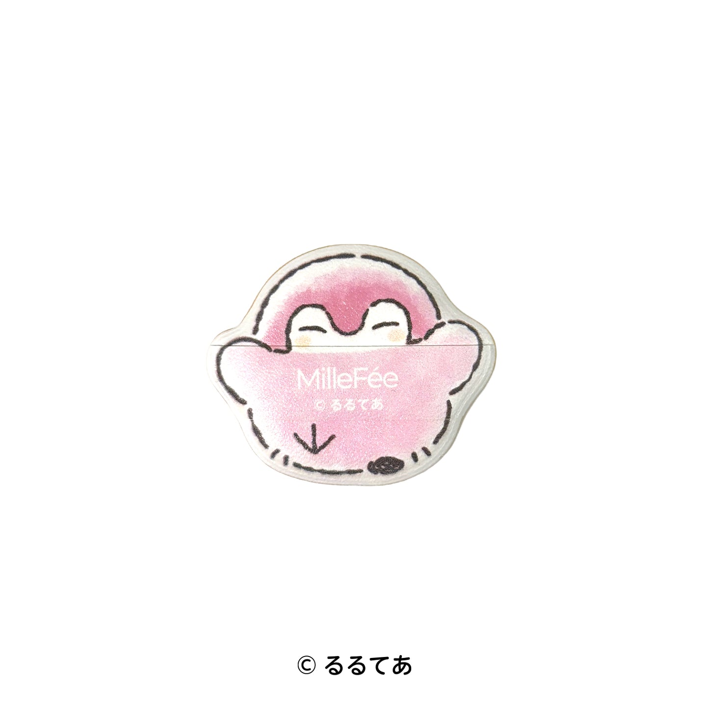 コウペンちゃん 指パフ（K04 みずいろのコウペンちゃん・ピンクのコウペンちゃん）