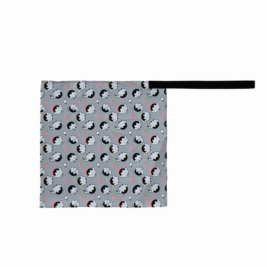 ＜50%OFF＞コウペンちゃん 風呂敷バック グレー