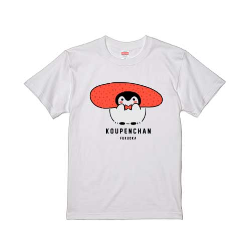 コウペンちゃん 明太子 Tシャツ ホワイト（Mサイズ）