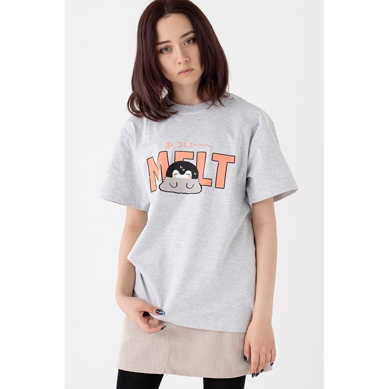 コウペンちゃん Tシャツ MELT アッシュ