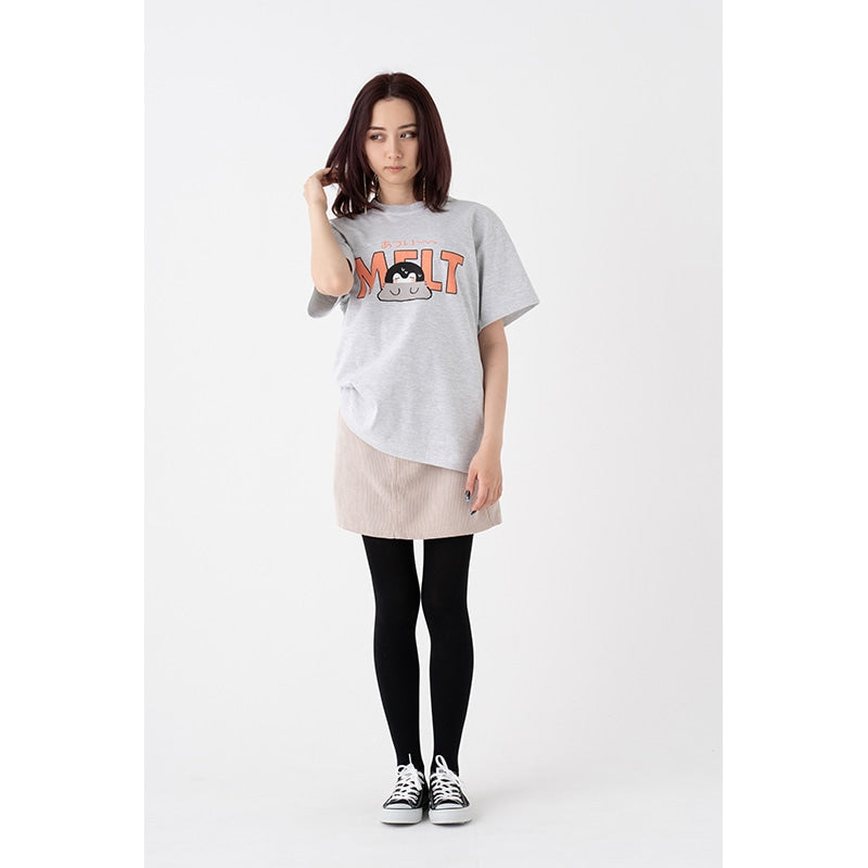 コウペンちゃん Tシャツ MELT アッシュ