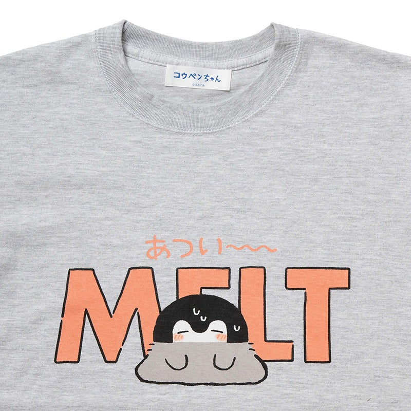 コウペンちゃん Tシャツ MELT アッシュ