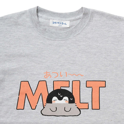 コウペンちゃん Tシャツ MELT アッシュ