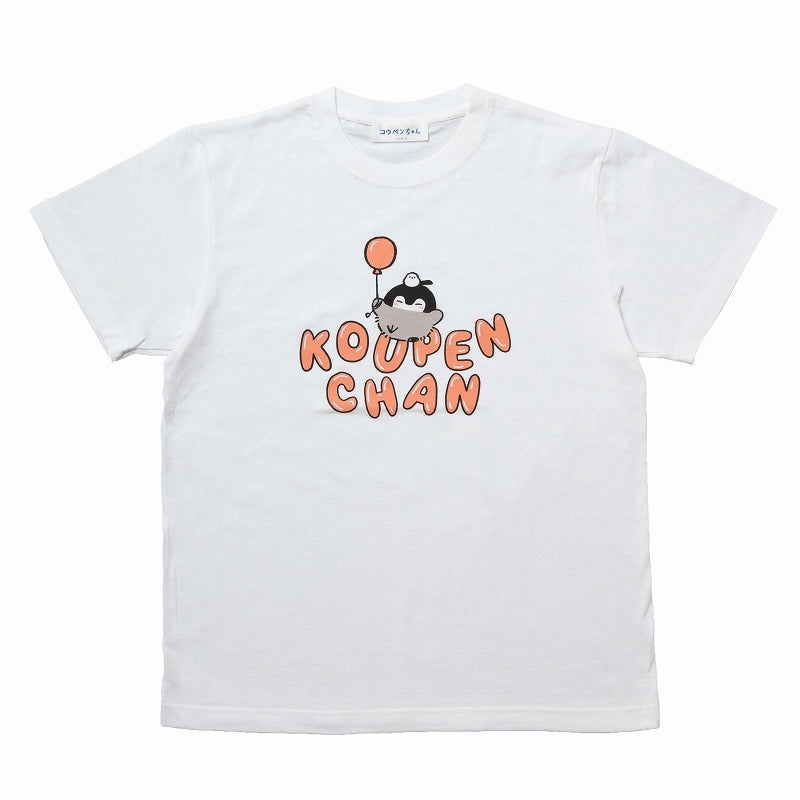 コウペンちゃん Tシャツ バルーン ホワイト
