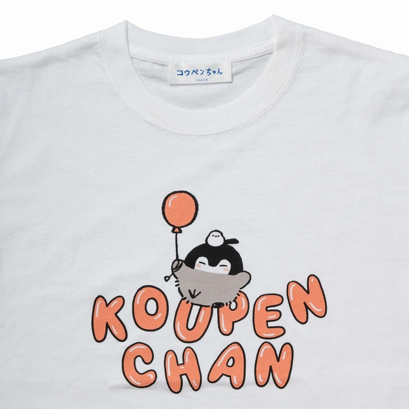 コウペンちゃん Tシャツ バルーン ホワイト