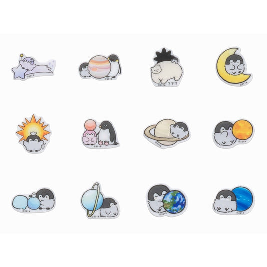 コウペンちゃん 花丸まんてん星 アクリルステッカーセット