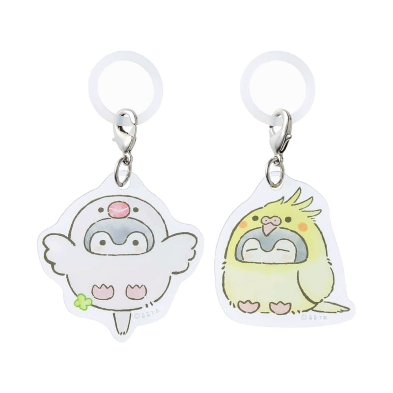 コウペンちゃん 文鳥ちゃんとオカメインコちゃんなアンブレラマーカーセット