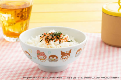 コウペンちゃん×サンリオキャラクターズ お茶碗