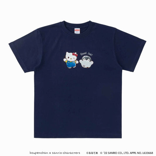コウペンちゃん×サンリオキャラクターズ Tシャツ（ハローキティ）
