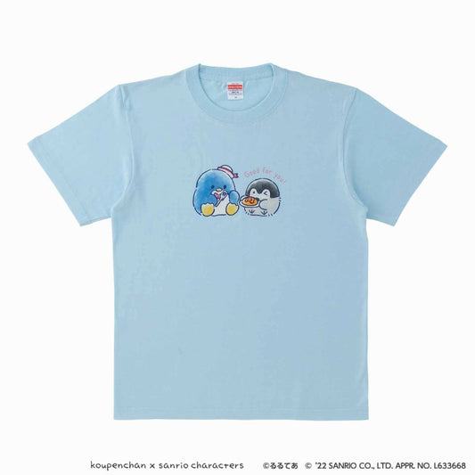 Koupen-chan× Sanrio Characters T-shirt (Tuxedo Sam)