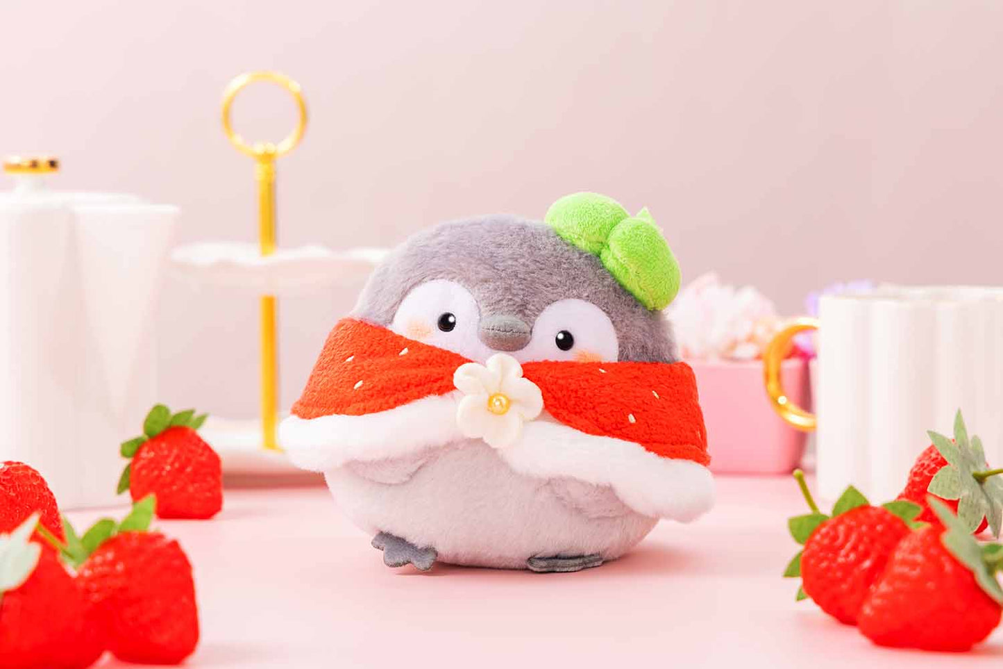 コウペンちゃん いちごさんのケープなマスコット