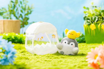 コウペンちゃん パカ！ひよこと爆誕コウペンちゃんマスコット（たまごポーチ付き）