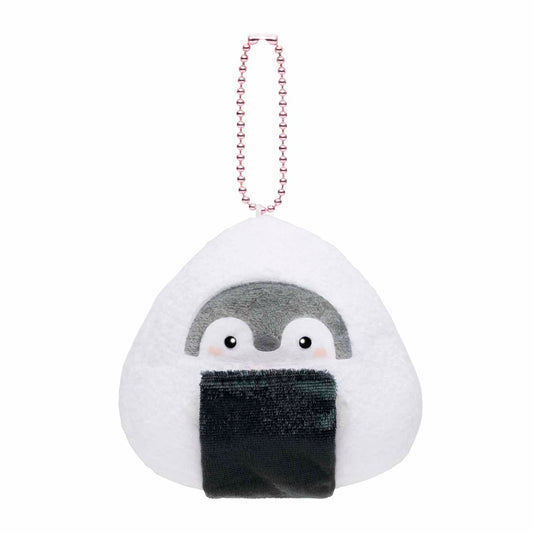 Koupen-chan Twice delicious! Suzuiri rice ball with umeboshi and salmonMascot