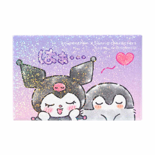 Koupen-chan× Sanrio Characters Square Magnet (Kuromi)