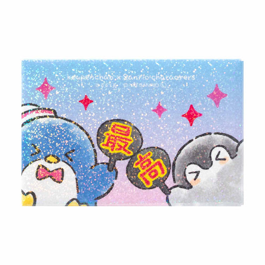 Koupen-chan× Sanrio Characters Square Magnet (Tuxedo Sam)