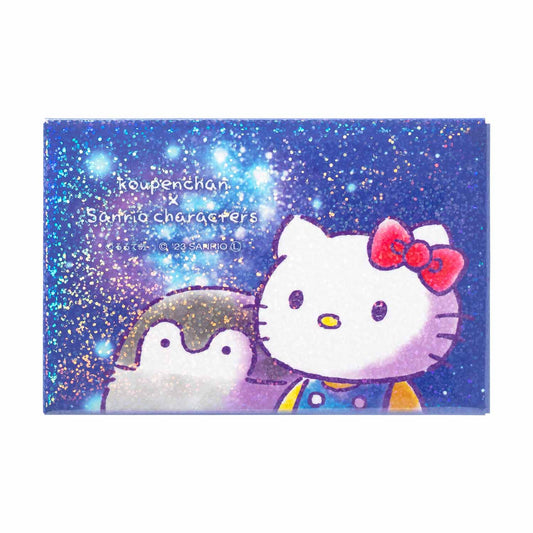 Koupen-chan× Sanrio Characters Square Magnet (Hello Kitty)