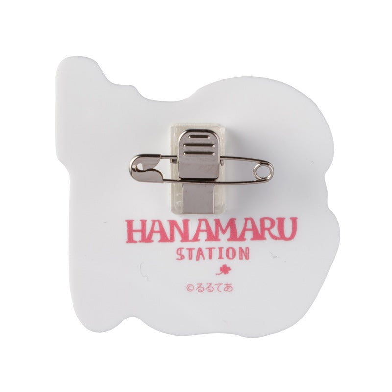 コウペンちゃん はなまるステーション アクリルバッジ（駅員コウペンちゃん）