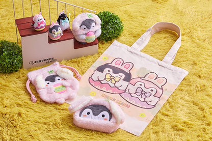 コウペンちゃん うさぎさんパーティー トートバッグ