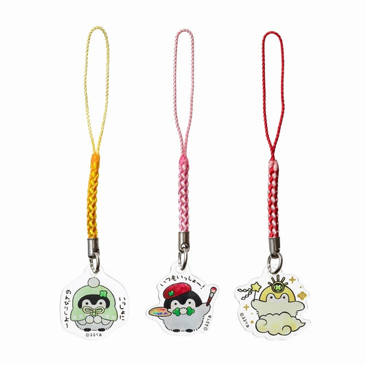 コウペンちゃん もっと！いつもいっしょなアクリルキーホルダー3種セット