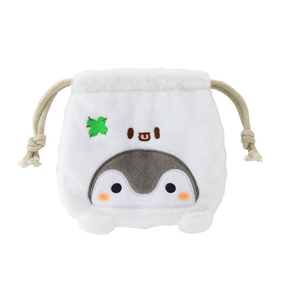 コウペンちゃん おばけさんなぬいぐるみ巾着
