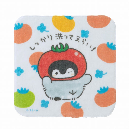 コウペンちゃん なつやすみマルシェ ハンドタオル（トマトさん）