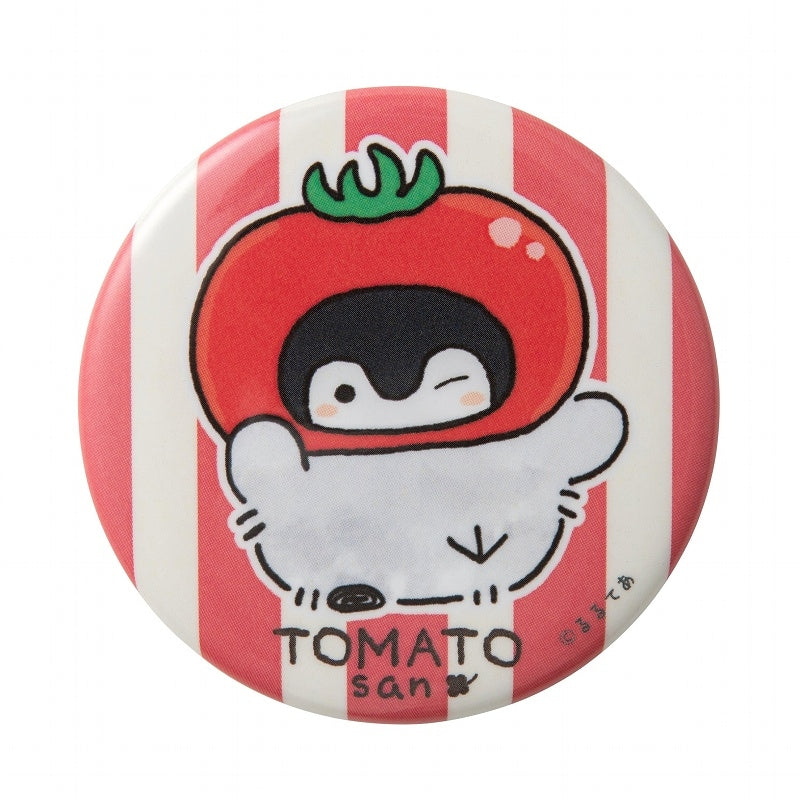コウペンちゃん なつやすみマルシェ 缶バッジ（トマトさん）