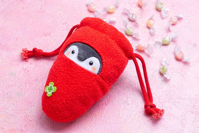 コウペンちゃん めんたいこになっちゃった～なぬいぐるみ巾着