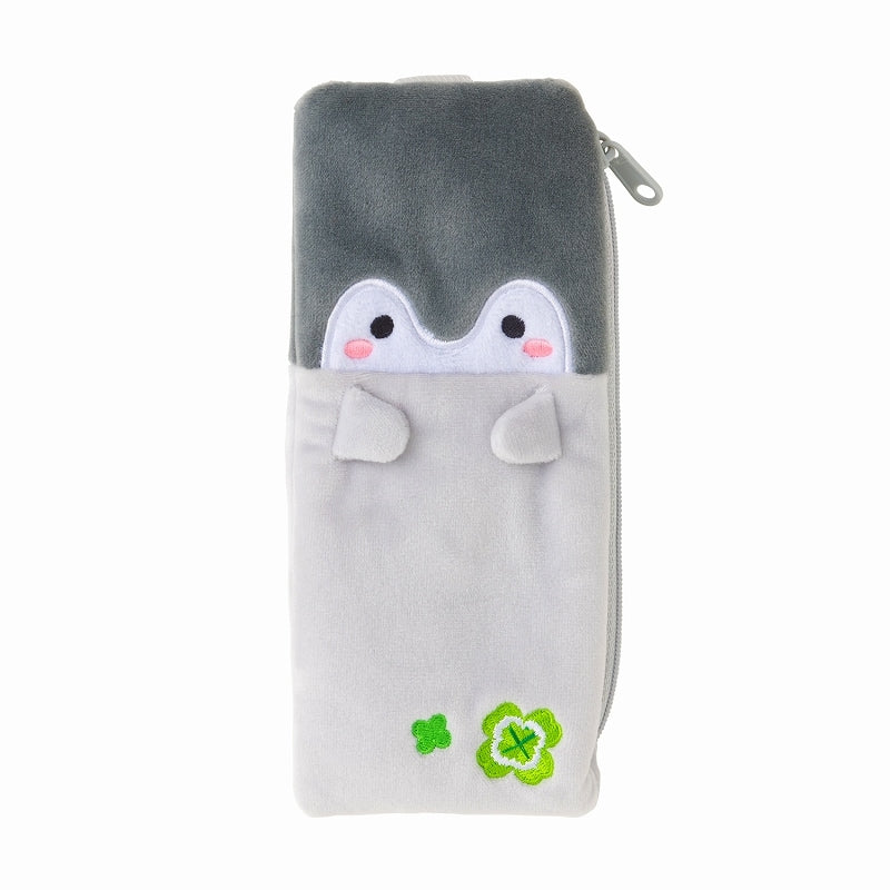 コウペンちゃん ぺったりぬいぐるみペンポーチ（手帳などにつけられるゴムバンド付き）