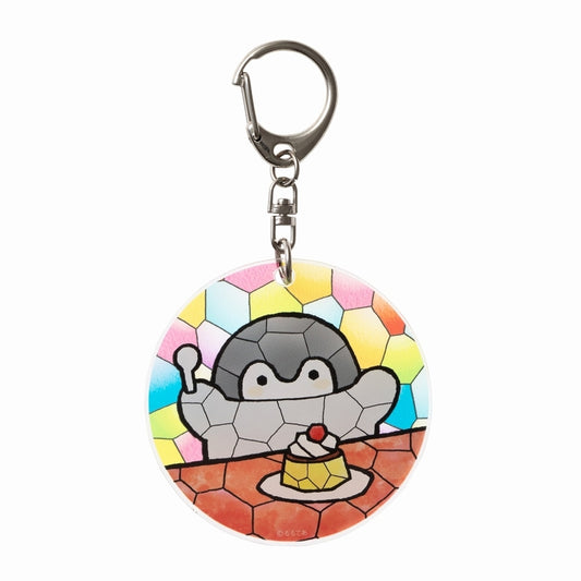 コウペンちゃん 喫茶よつば アクリルキーホルダー（ステンド）