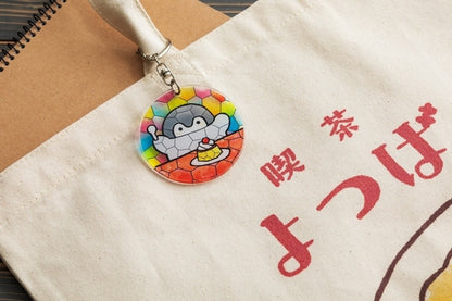 コウペンちゃん 喫茶よつば アクリルキーホルダー（ステンド）