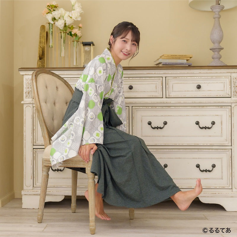 コウペンちゃん ゆる袴 コウペンちゃんデザイン クローバー（レディース）