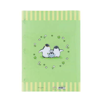 コウペンちゃん ダイカットクリアファイル５Ｐ みどり