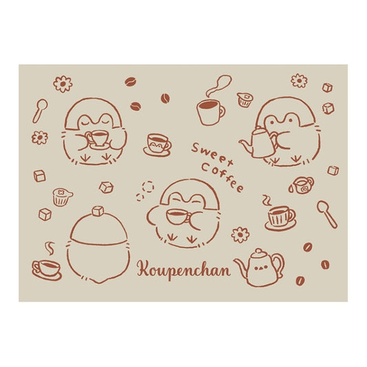 コウぺンちゃん ファブリックポスターL sweet coffee