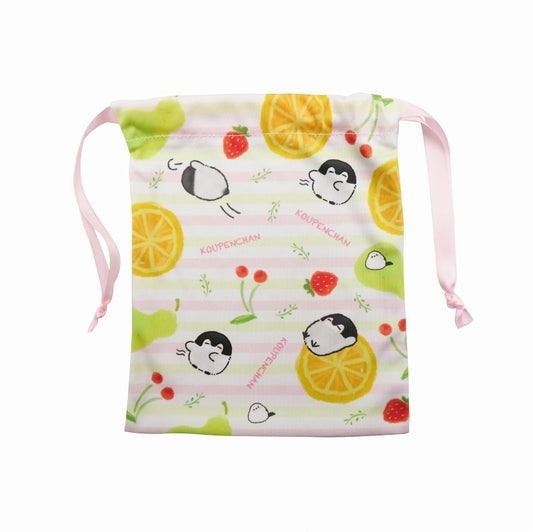 コウペンちゃん フルーツいっぱい 巾着