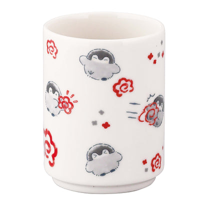 コウペンちゃん 寿司湯呑（はなまる）