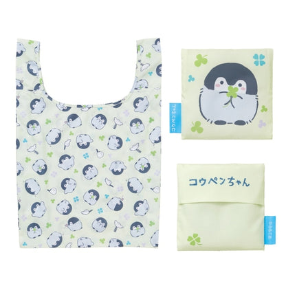 コウペンちゃん コウペンちゃんとクローバー エコバッグ