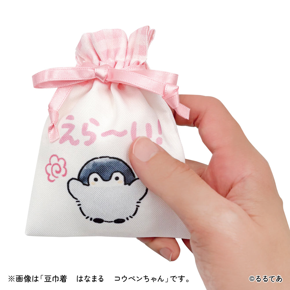 コウペンちゃん 豆巾着（クローバー）