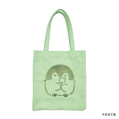 コウペンちゃん 刺繍ブックトートバッグ（クローバー）