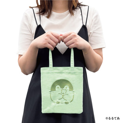 コウペンちゃん 刺繍ブックトートバッグ（クローバー）