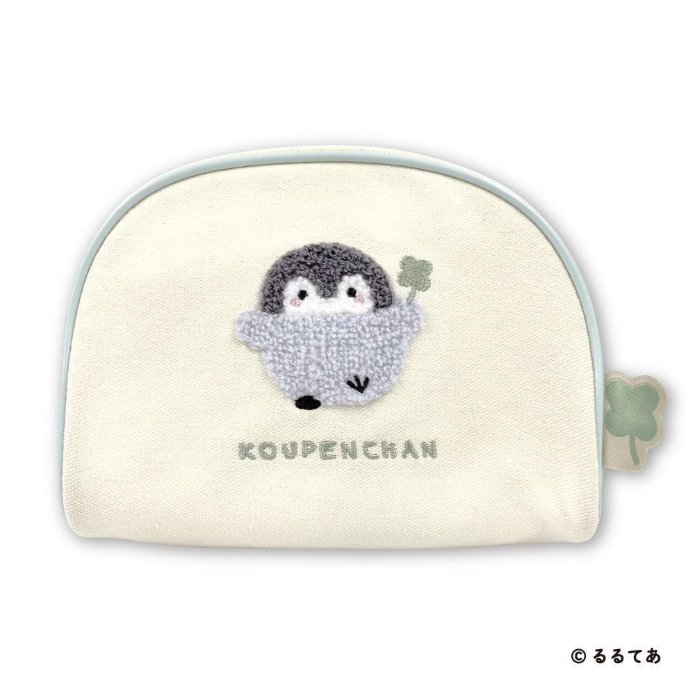 コウペンちゃん ラウンドポーチ ふんわりパステル