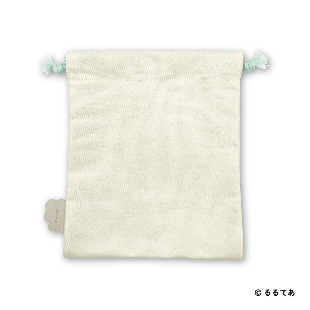 コウペンちゃん 巾着 ふんわりパステル