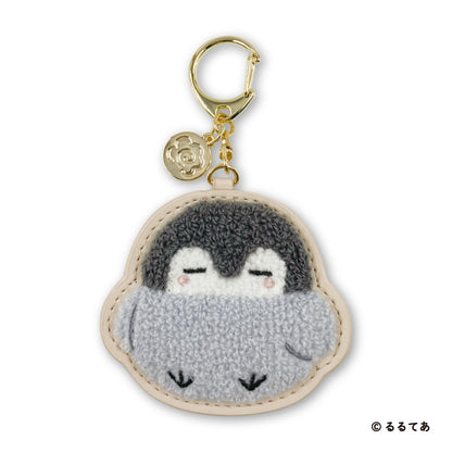 コウペンちゃん サガラキーホルダー ふんわりパステル（おやすみ）