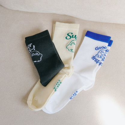 Koupen-chan Socks Sugoi Ivory 22-24cm