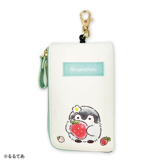 コウペンちゃん キー＆パスポーチ しあわせいちごさん