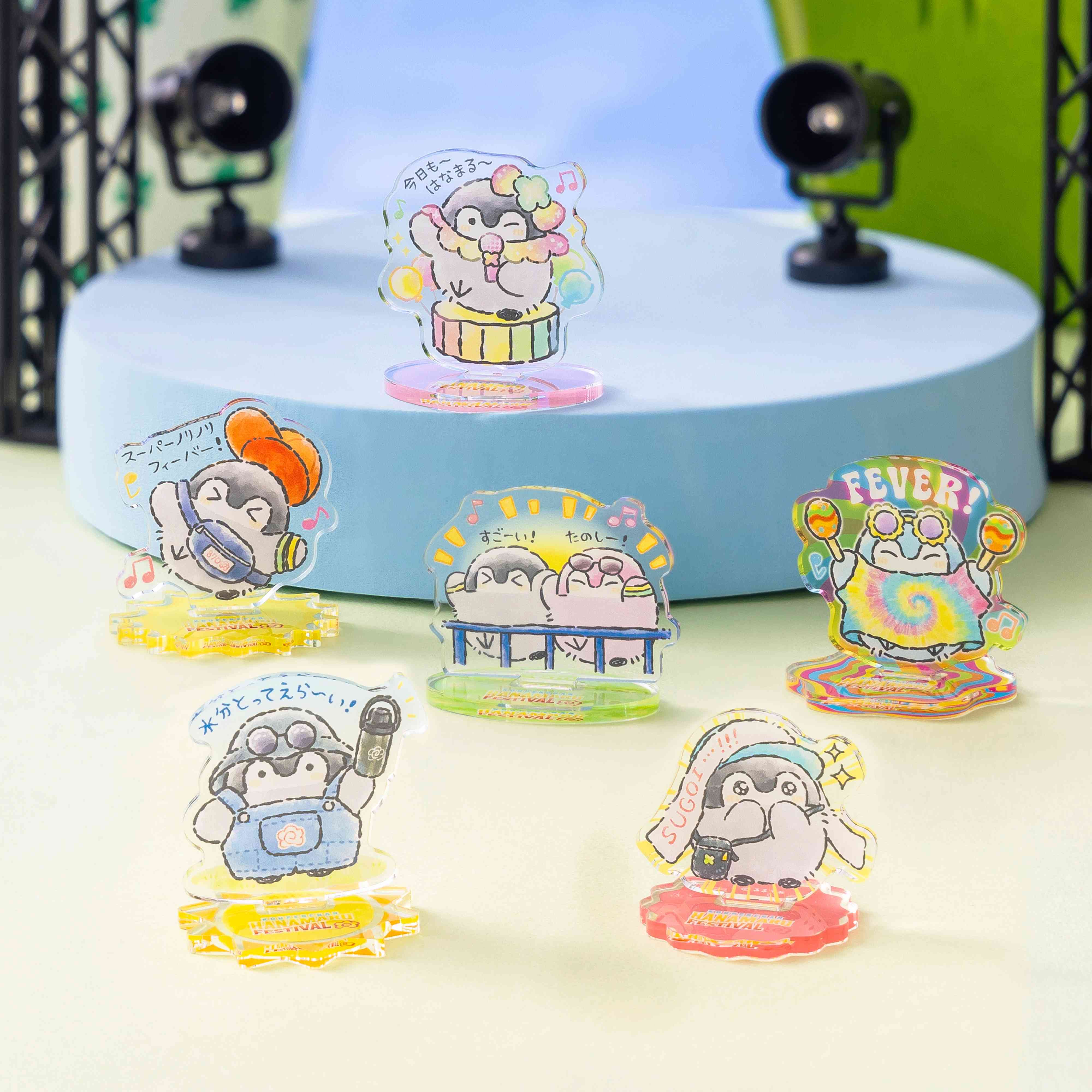 コウペンちゃん はなまるフェスティバル トレーディングミニアクリル