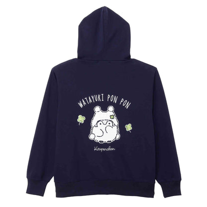 コウペンちゃん ZIPパーカー わた雪ぽんぽん ネイビー