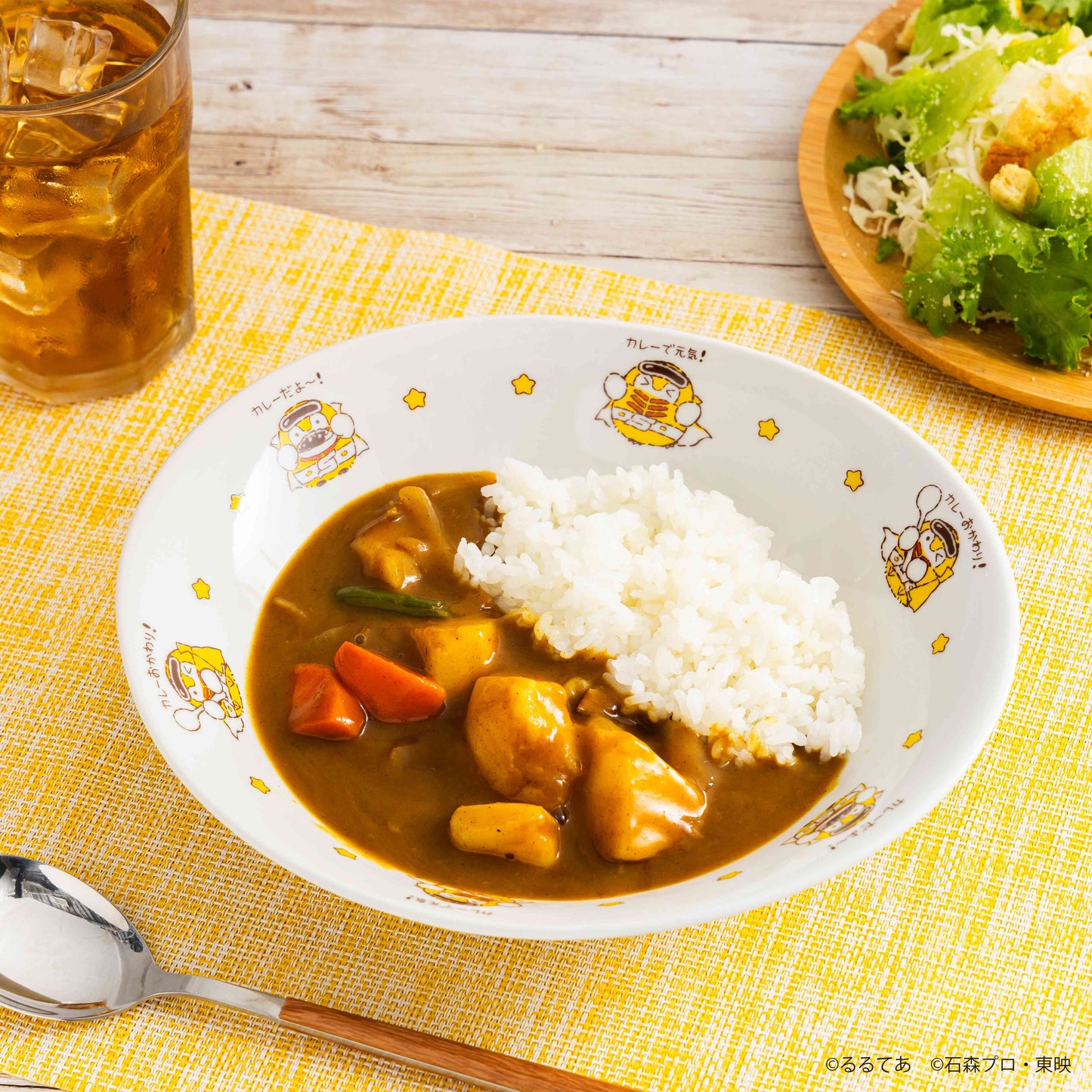 ゴレンジャー×コウペンちゃん キレンジャーのカレー皿
