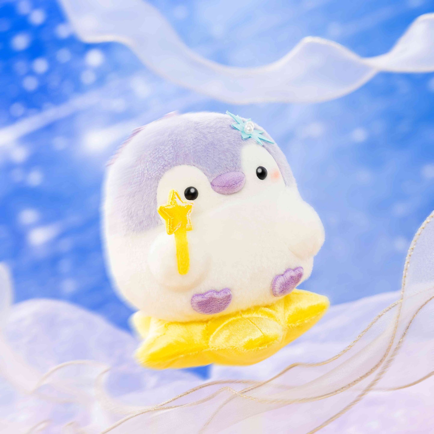 コウペンちゃん きらきらお星さまにのってきた〜！な流れ星コウペンちゃんマスコット